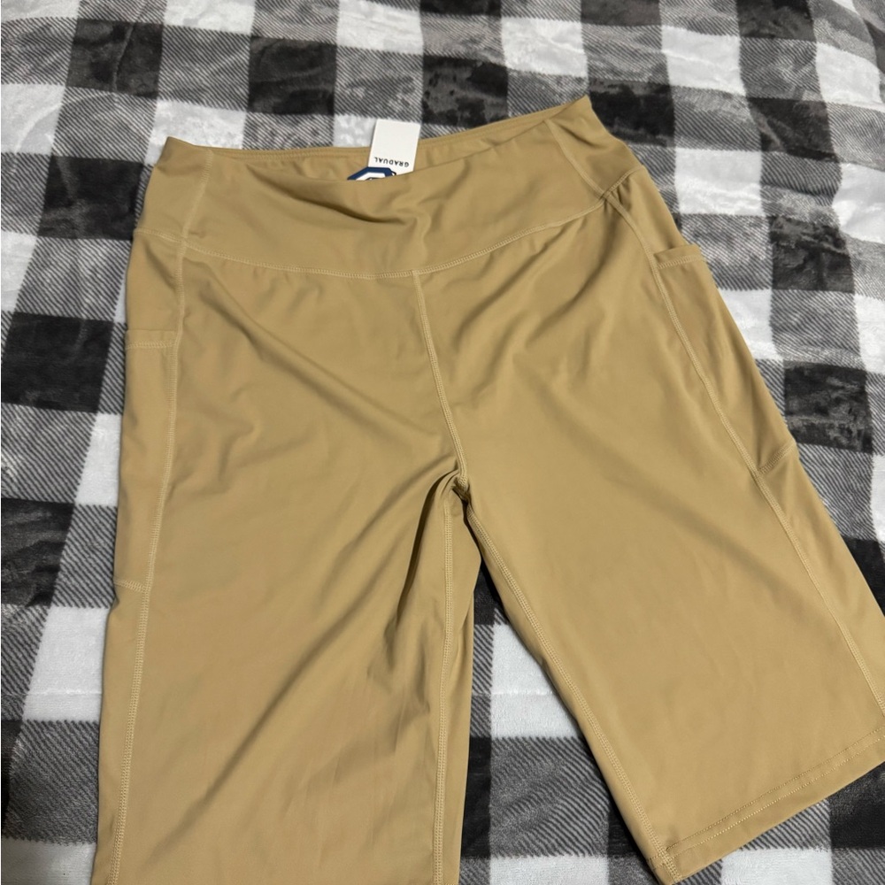 Gradual brand Elegant Tan Women's Activewear shorts